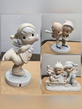 Enesco Precious Moments Lot Of 3 Figurunes